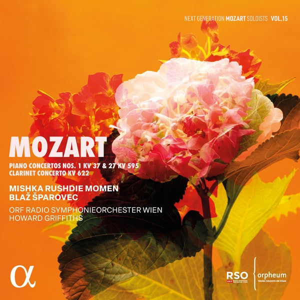Piano Concertos Nos. 1, KV 37 & 27, KV 595, Clarinet Concerto, KV 622 - Front Cover