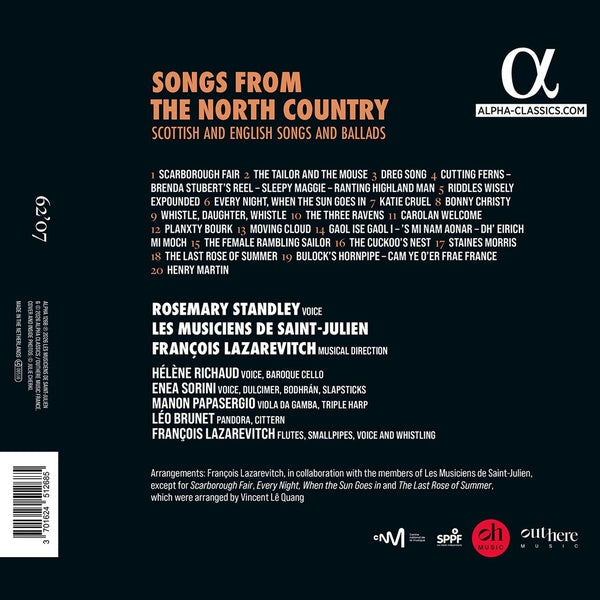 Songs From The North Country - Front Cover
