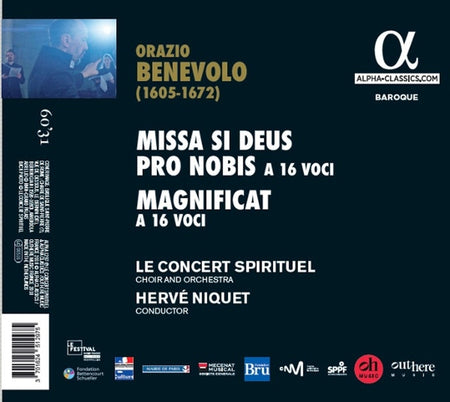 Benevolo Missa Si Deus Pro Nobis / Magnificat - Front Cover