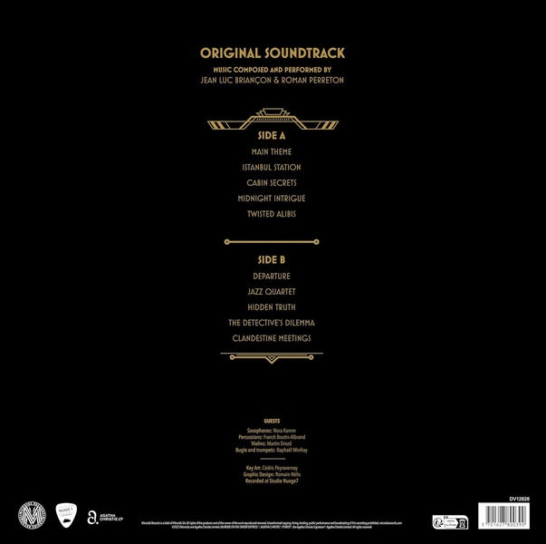 Agatha Christie : Murder On The Orient Express Vinyle Or - Front Cover