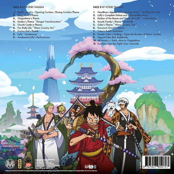 One Piece - Land Of Wano - Original Soundtrack - Front Cover