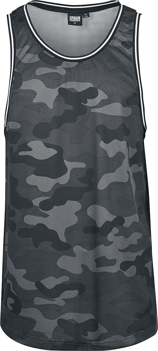 Débardeur  de Urban Classics - Débardeur Camo Mesh - S à 4XL - pour Homme - camouflage sombre - Urban Classics