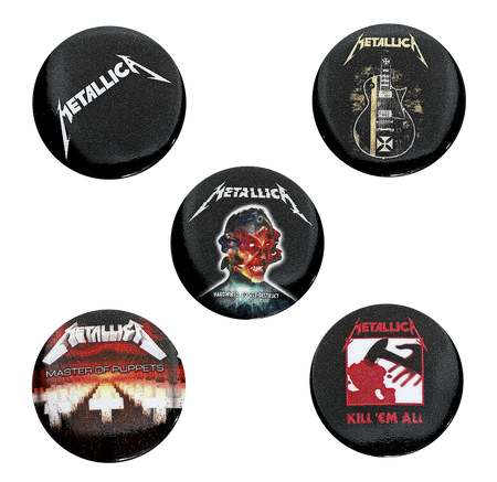 Badge  de Metallica - Mix - pour Unisexe - multicolore - metallica - View 2