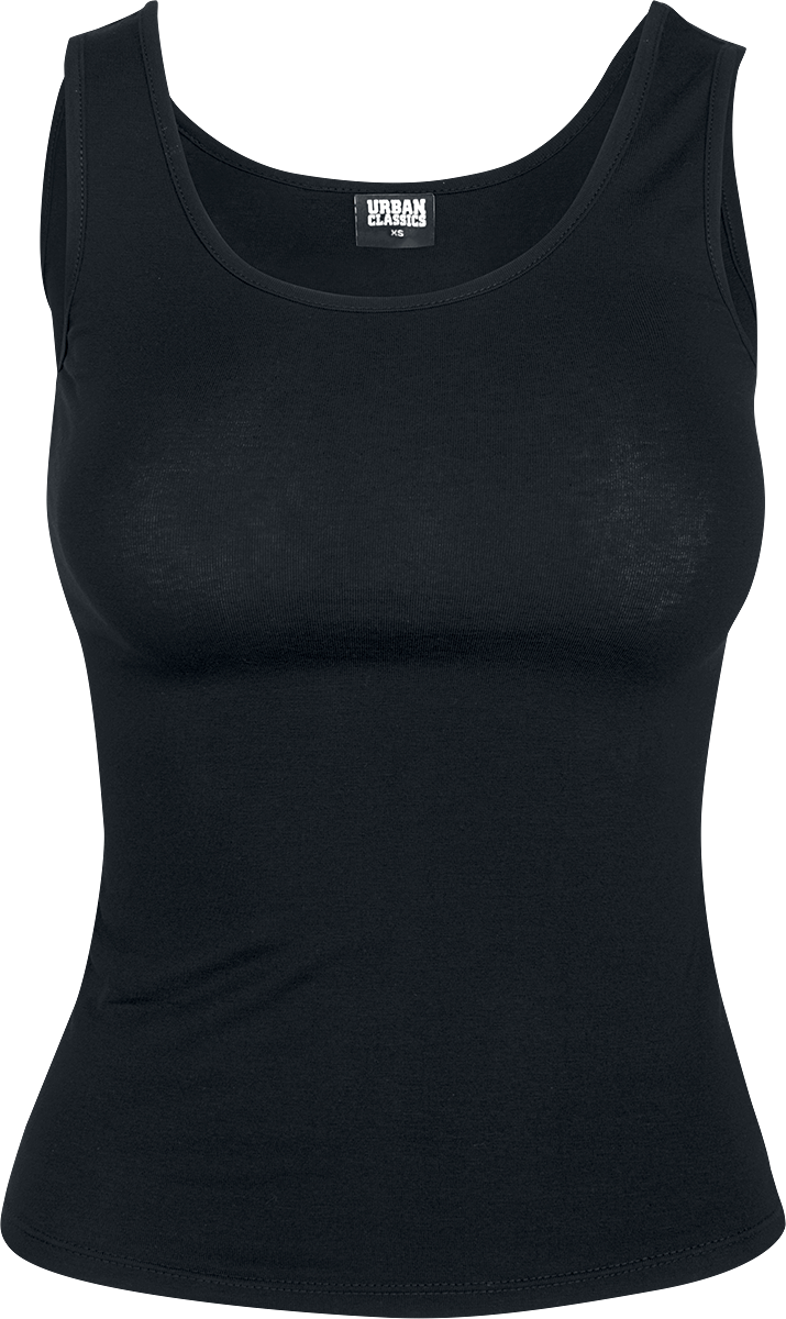Top  de Urban Classics - Lot de 2 Débardeurs En Stretch Femme - XS à 5XL - pour Femme - noir - Urban Classics - View 2