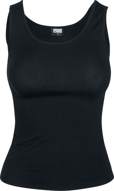 Top  de Urban Classics - Lot de 2 Débardeurs En Stretch Femme - XS à 5XL - pour Femme - noir - Urban Classics - View 2