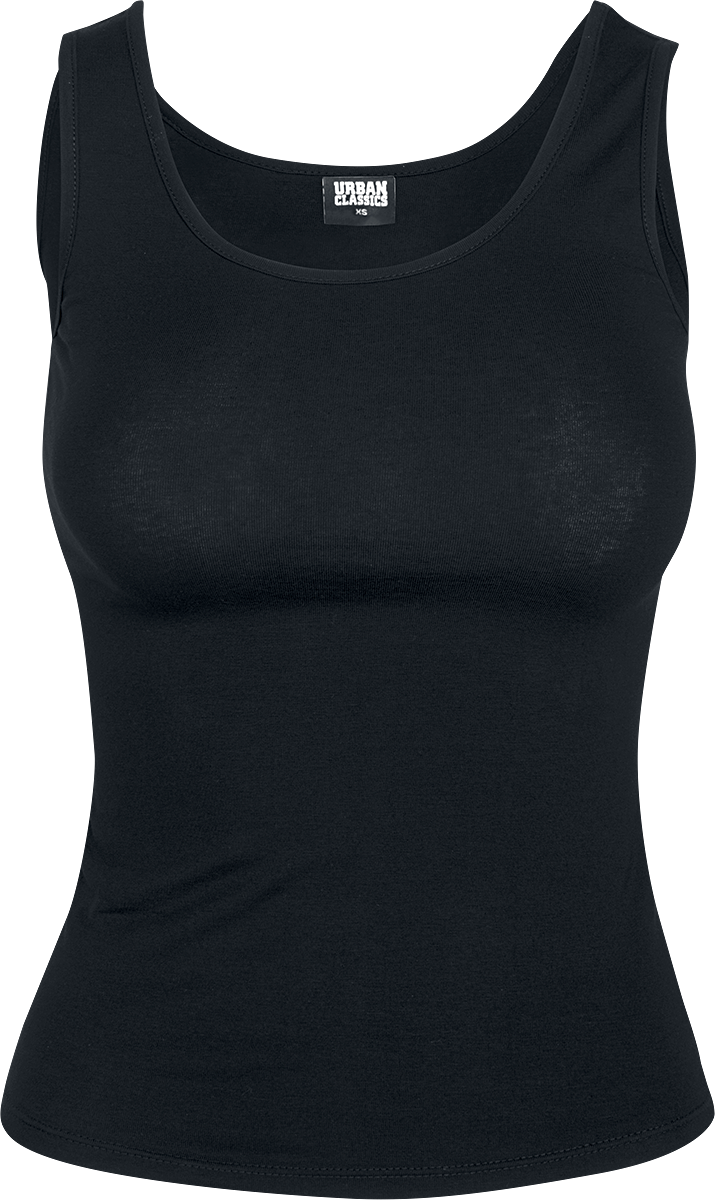 Top  de Urban Classics - Lot de 2 Débardeurs En Stretch Femme - XS à 5XL - pour Femme - noir - Urban Classics - View 2