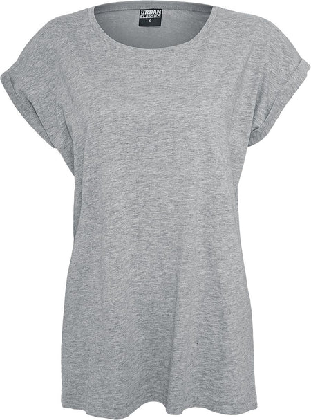 T-Shirt Manches courtes  de Urban Classics - T-shirt Manches Larges Femme - XS à XL - pour Femme - gris - Urban Classics