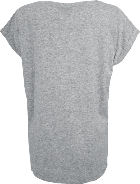 T-Shirt Manches courtes  de Urban Classics - T-shirt Manches Larges Femme - XS à XL - pour Femme - gris - Urban Classics - View 2