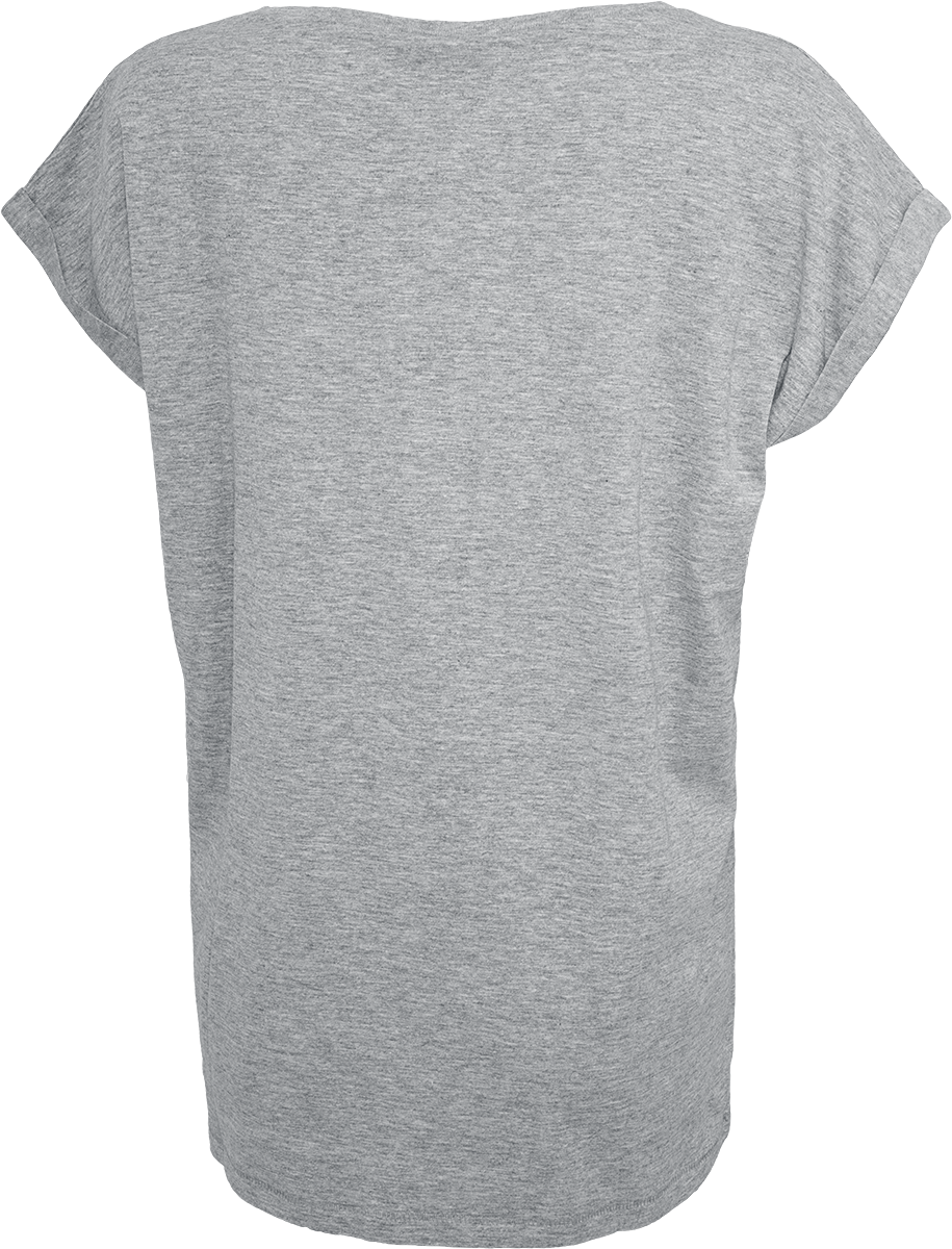 T-Shirt Manches courtes  de Urban Classics - T-shirt Manches Larges Femme - XS à XL - pour Femme - gris - Urban Classics - View 2