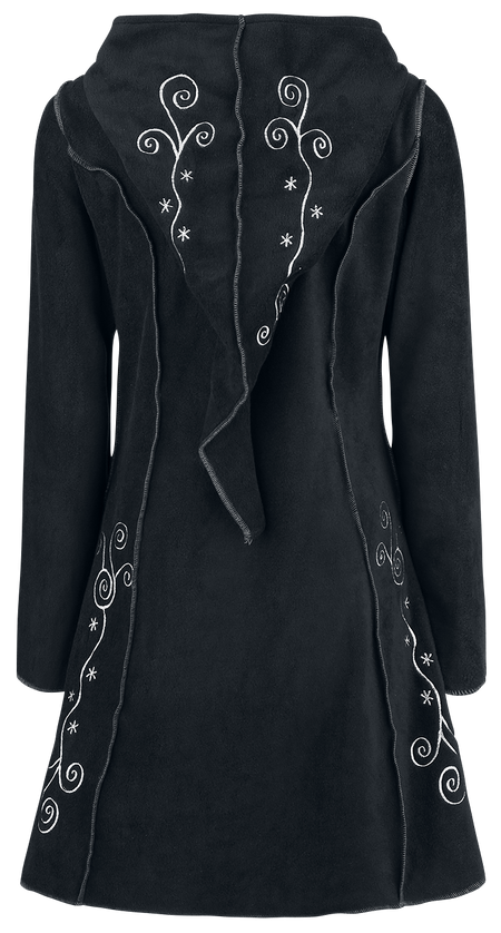 Sweat-shirt zippé à capuche Gothic de Innocent - Manteau À Capuche Brodé - S à 4XL - pour Femme - noir - innocent - View 2