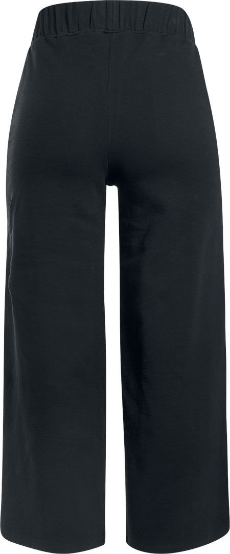 Pantalon en toile  de Urban Classics - Pantalon Évasé - XS à 5XL - pour Femme - noir - Urban Classics - View 2