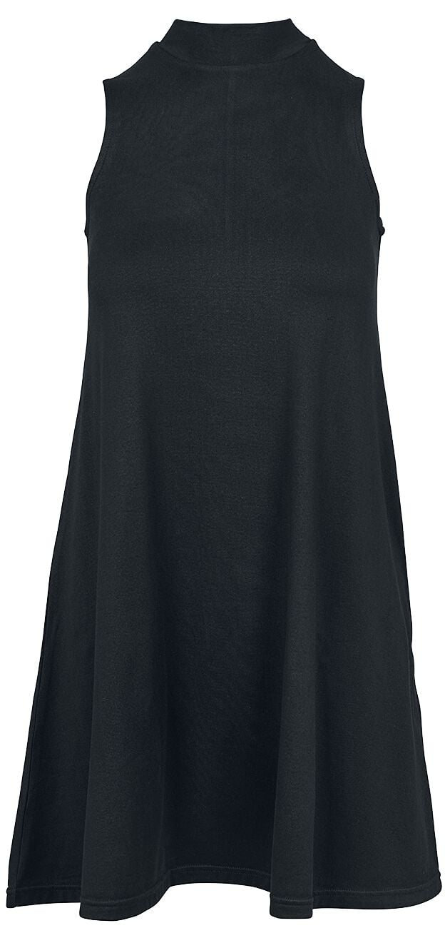 Robe courte  de Urban Classics - Robe Trapèze Col Roulé - XS à 5XL - pour Femme - noir - Urban Classics