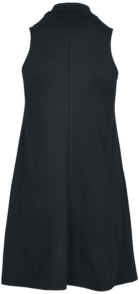 Robe courte  de Urban Classics - Robe Trapèze Col Roulé - XS à 4XL - pour Femme - noir - Urban Classics - View 2