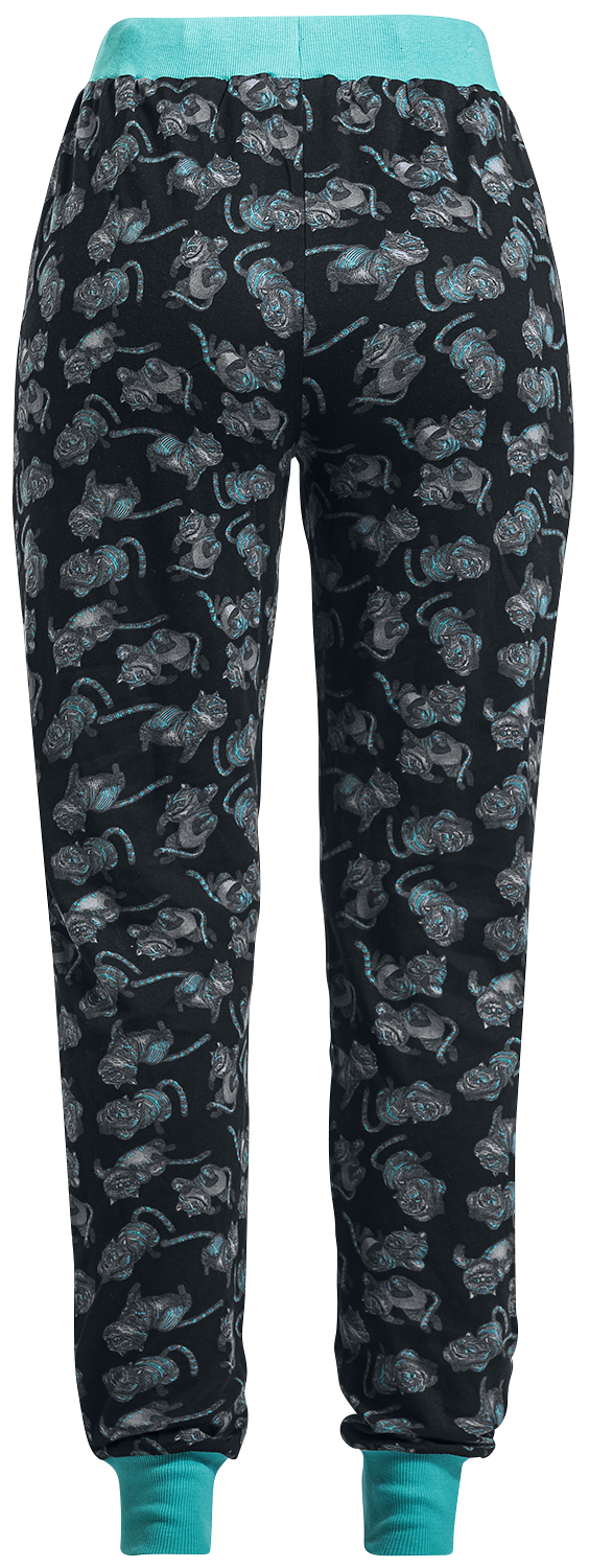 Bas de pyjama Disney de Alice Au Pays Des Merveilles - Le Chat Du Cheshire - Smile - S à 5XL - pour Femme - multicolore - Alice Au Pays Des Merveilles - View 2