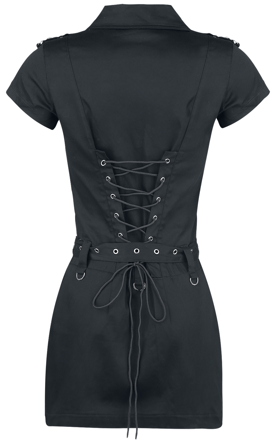 Robe courte Gothic de Banned Alternative - Robe Mod - XS à XL - pour Femme - noir - Banned Alternative - View 2