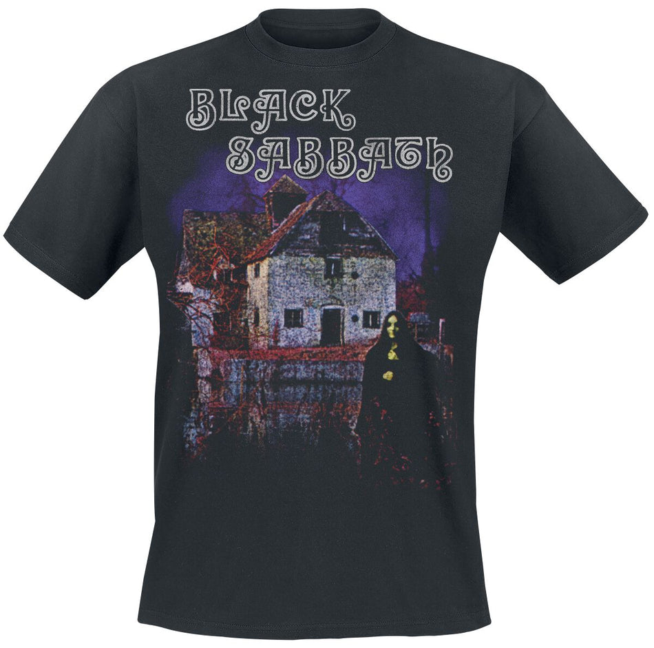 T-Shirt Manches courtes  de Black Sabbath - Black Sabbath Tracklist - S à XXL - pour Homme - noir - Black Sabbath