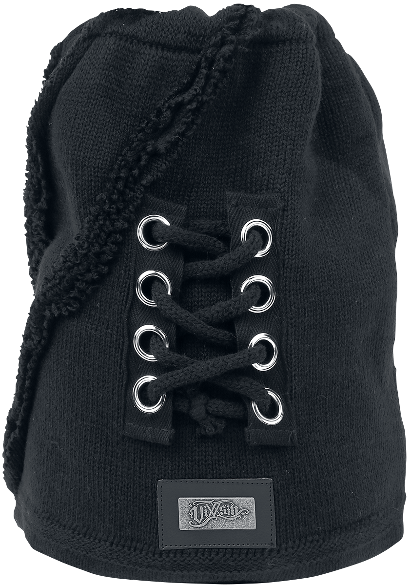 Bonnet Gothic de Vixxsin - Bonnet Déchiré - pour Unisexe - noir - Vixxsin - View 2