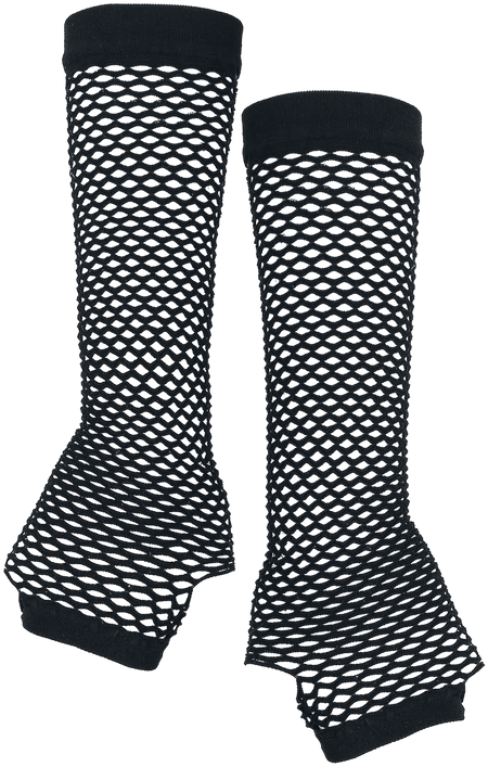 Mitaines montantes Gothic de Gothicana by EMP - Netzhandschuhe - pour Femme - noir - Gothicana by EMP - View 2