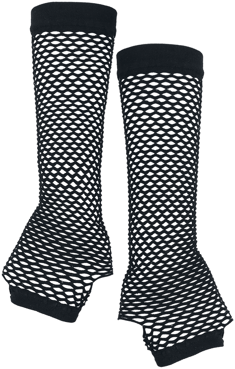 Mitaines montantes Gothic de Gothicana by EMP - Netzhandschuhe - pour Femme - noir - Gothicana by EMP - View 2