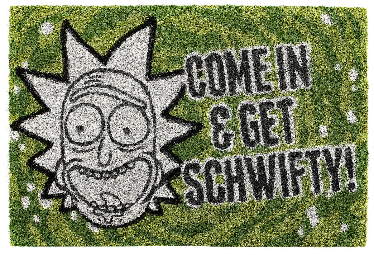 Paillasson  de Rick & Morty - Get Schwifty - pour Unisexe - multicolore - Rick & Morty