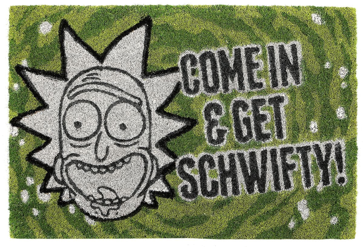 Paillasson  de Rick & Morty - Get Schwifty - pour Indifférent - multicolore - Rick & Morty