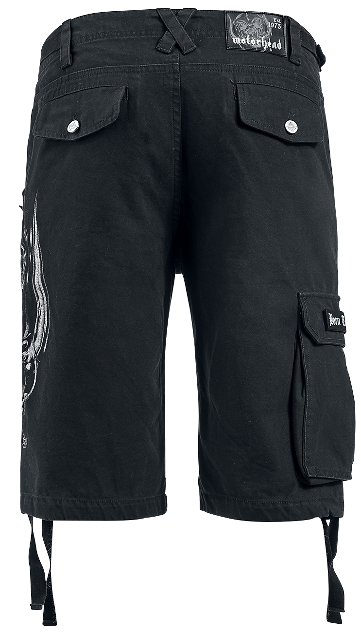 Short  de Motörhead - EMP Signature Collection - M à XL - pour Homme - noir - Motörhead - View 2