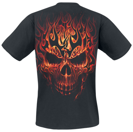 T-Shirt Manches courtes Gothic de Spiral - Skull Blast - M à XXL - pour Homme - noir - Spiral - View 2