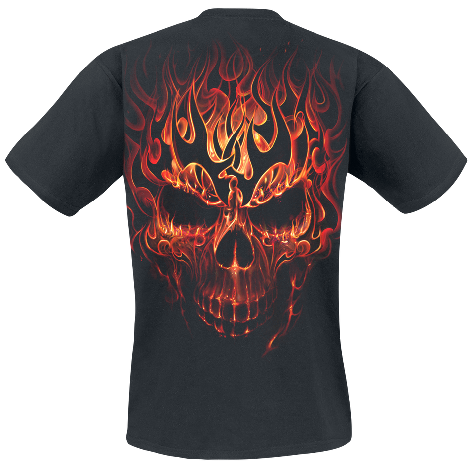 T-Shirt Manches courtes Gothic de Spiral - Skull Blast - M à XXL - pour Homme - noir - Spiral - View 2