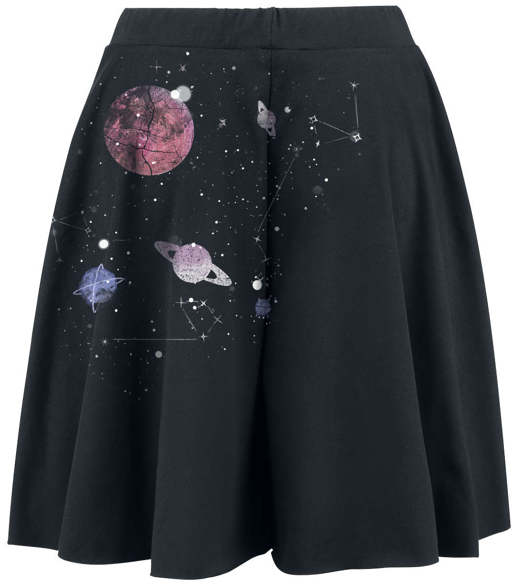Jupe courte  de Outer Vision - Planetarium - S à XXL - pour Femme - noir - Outer Vision - View 2