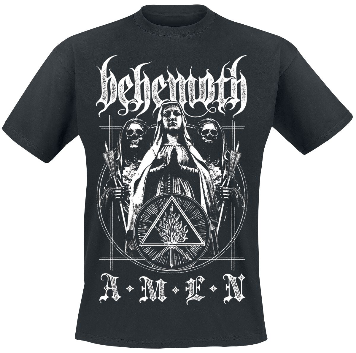 T-Shirt Manches courtes  de Behemoth - Amen - S à XXL - pour Homme - noir - Behemoth