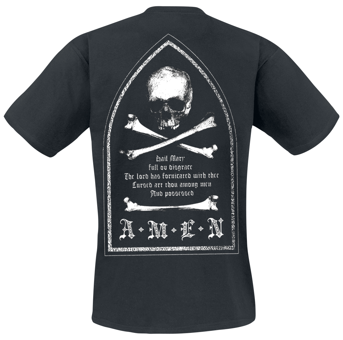 T-Shirt Manches courtes  de Behemoth - Amen - S à XXL - pour Homme - noir - Behemoth - View 2
