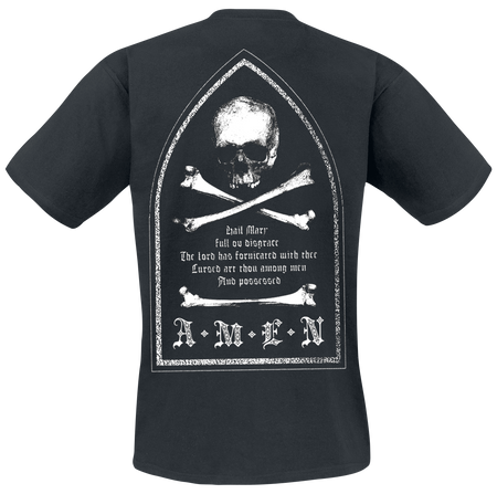 T-Shirt Manches courtes  de Behemoth - Amen - S à XXL - pour Homme - noir - Behemoth - View 2