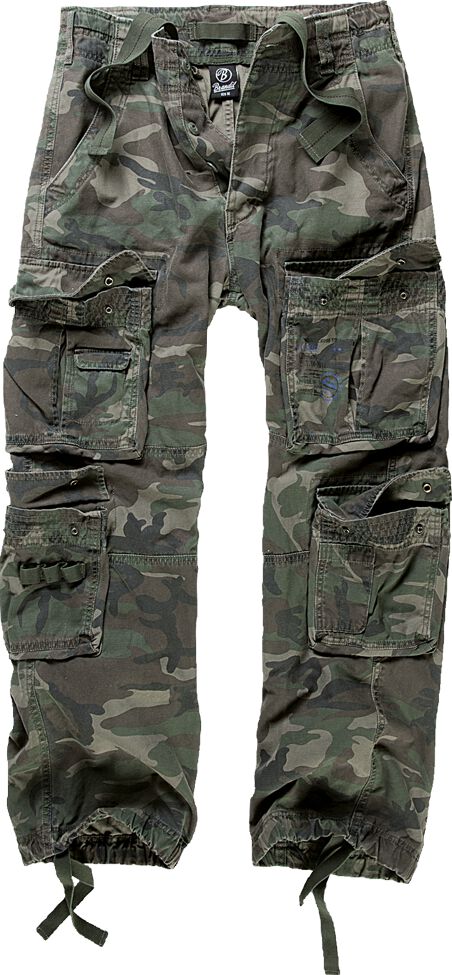 Pantalon Cargo  de Brandit - Pantalon Pure Vintage - S à 4XL - pour Homme - camouflage forêt - Brandit