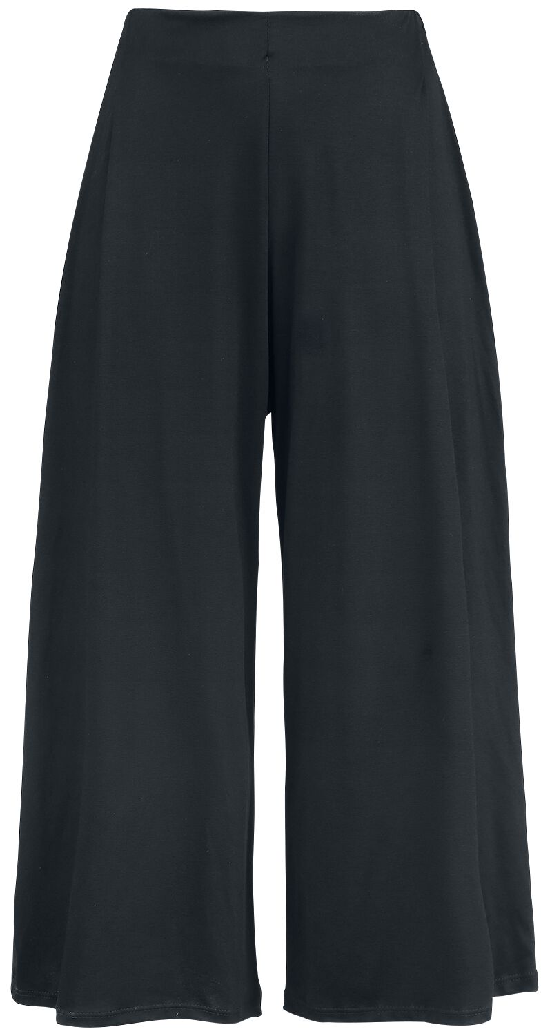 Pantalon en toile  de Outer Vision - Jupe Culotte Marisa - S à 4XL - pour Femme - noir - Outer Vision