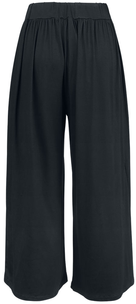 Pantalon en toile  de Outer Vision - Jupe Culotte Marisa - S à 4XL - pour Femme - noir - Outer Vision - View 2