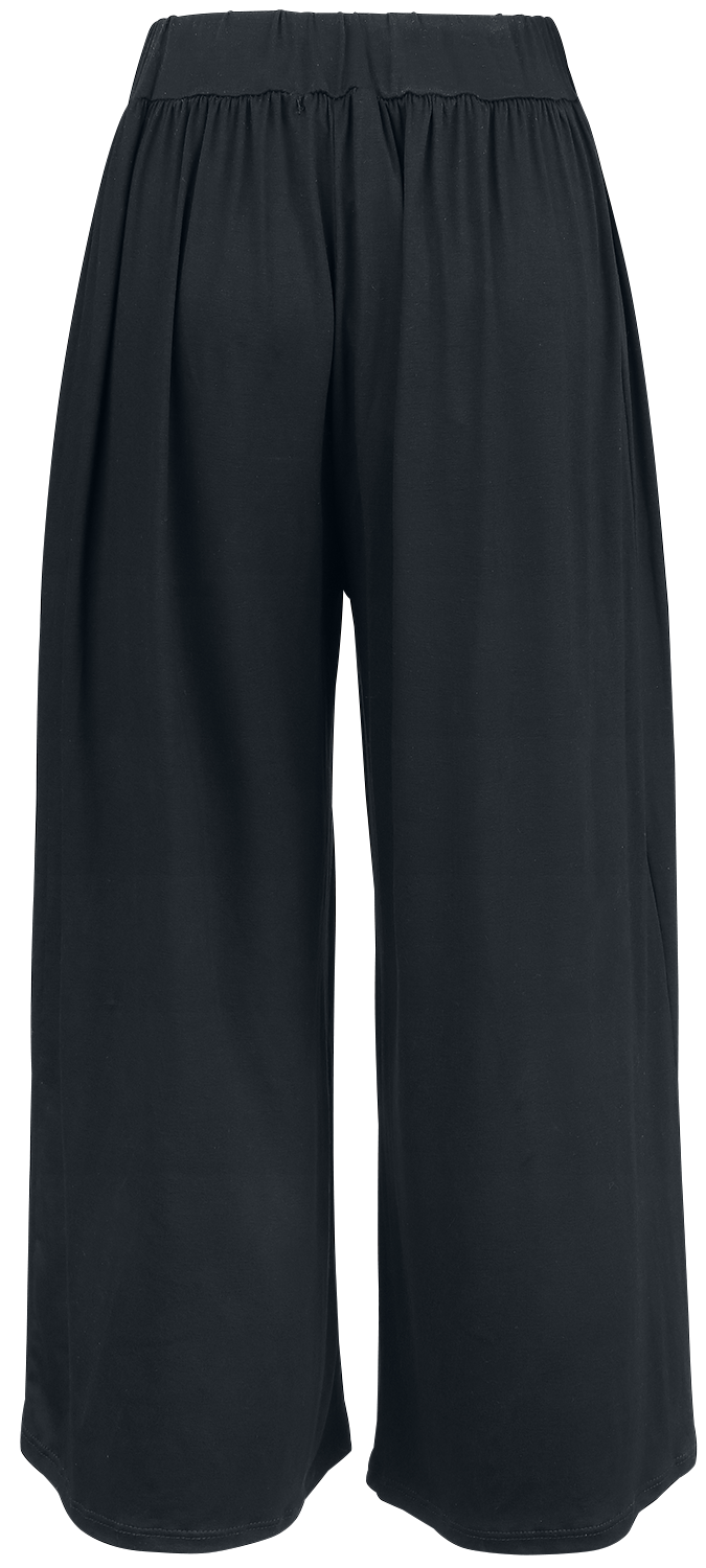 Pantalon en toile  de Outer Vision - Jupe Culotte Marisa - S à 4XL - pour Femme - noir - Outer Vision - View 2