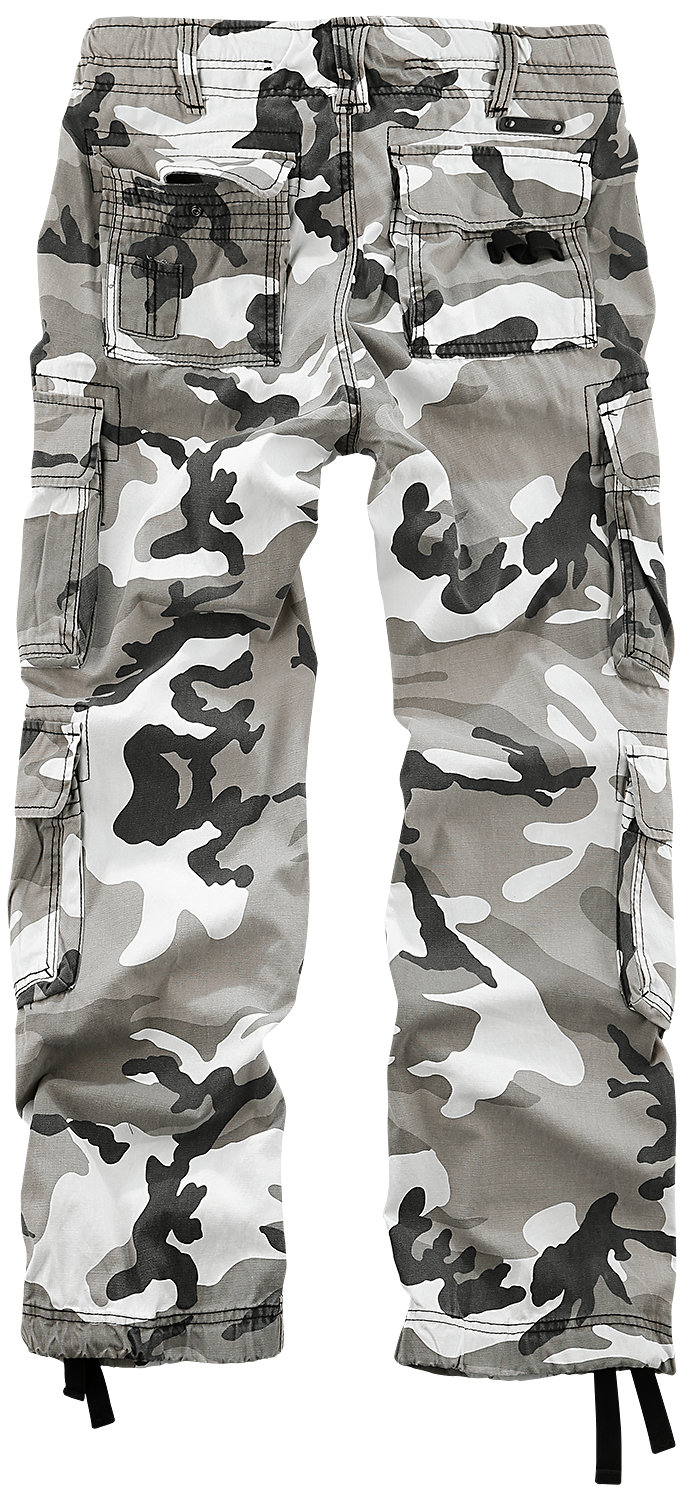 Pantalon Cargo  de Brandit - Pantalon Pure Vintage - M à 5XL - pour Homme - camouflage urbain - Brandit - View 2