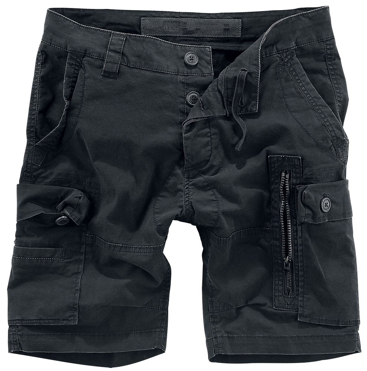 Short  de Brandit - Bermuda Kite Slim Fit - S à XXL - pour Homme - noir - Brandit