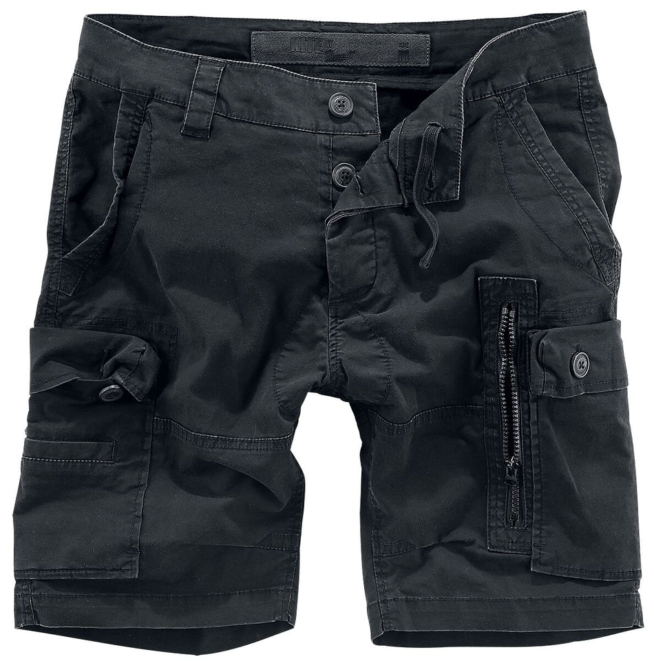 Short  de Brandit - Bermuda Kite Slim Fit - S à XXL - pour Homme - noir - Brandit