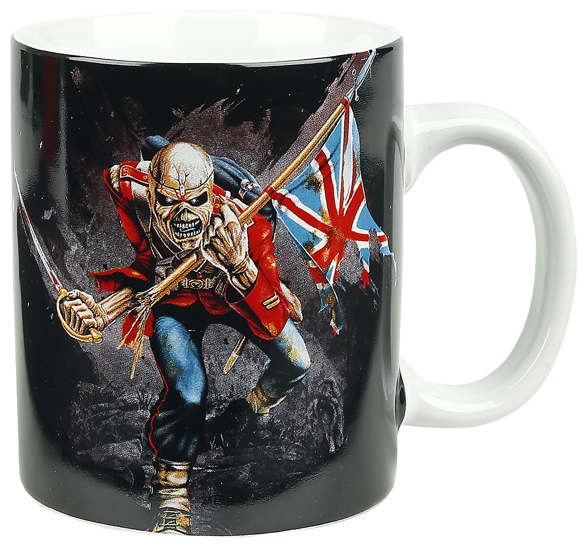 Mug  de Iron Maiden - The Trooper - pour Indifférent - blanc - Iron Maiden
