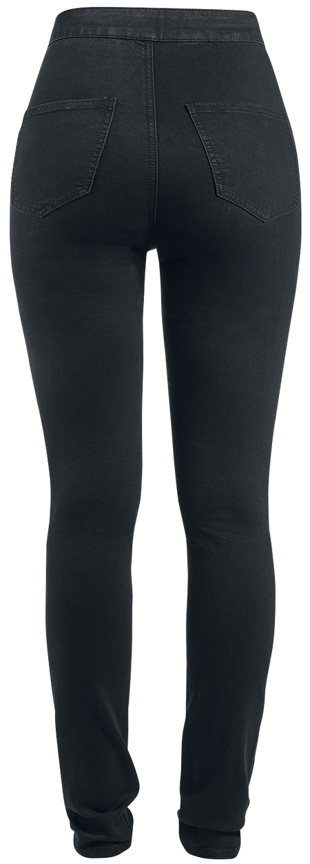 Jean  de Noisy May - NMElla Super High Jeans - XS à L - pour Femme - noir - Noisy May - View 2