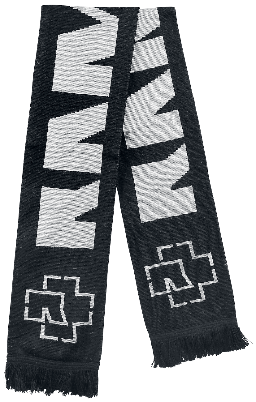 Écharpe  de Rammstein - pour Unisexe - noir/gris - Rammstein - View 2