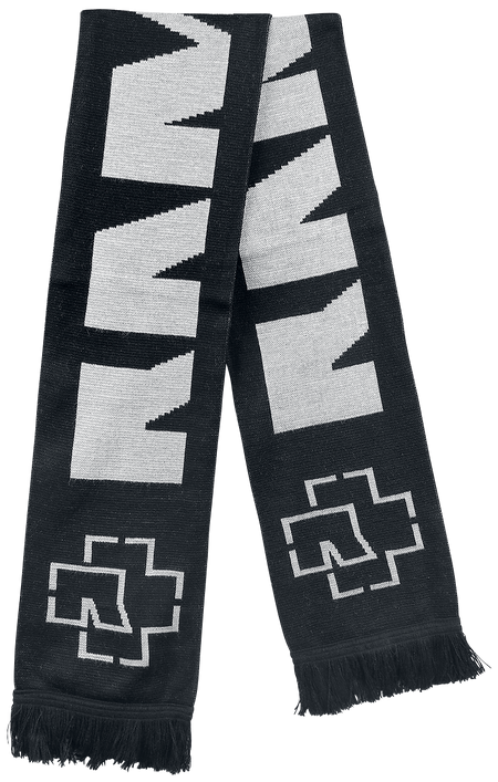 Écharpe  de Rammstein - pour Unisexe - noir/gris - Rammstein - View 2