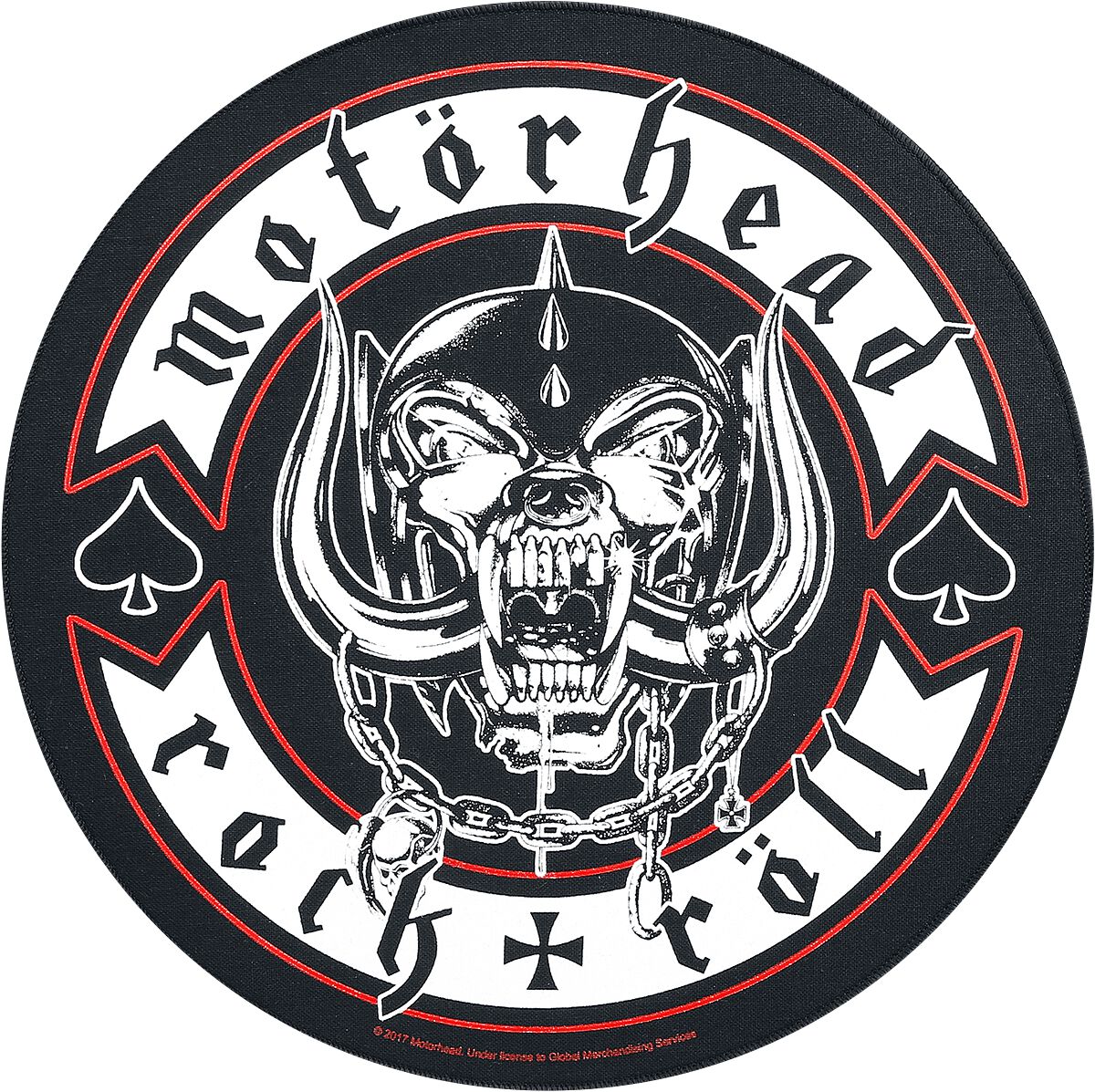 Dossard  de Motörhead - Biker - pour Unisexe - noir/blanc/rouge - Motörhead