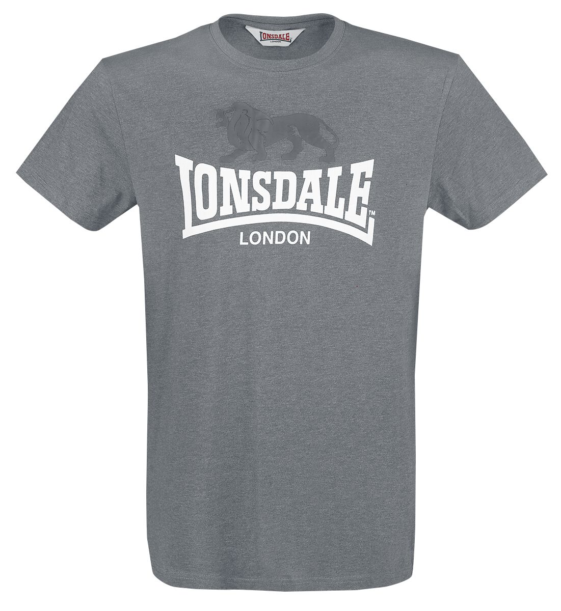 T-Shirt Manches courtes  de Lonsdale London - Gargrave - M à 3XL - pour Homme - anthracite - Lonsdale London
