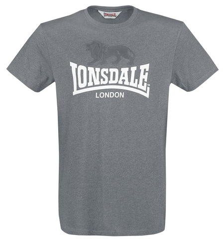 T-Shirt Manches courtes  de Lonsdale London - Gargrave - M à 3XL - pour Homme - anthracite - Lonsdale London