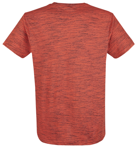 T-Shirt Manches courtes  de Lonsdale London - Gargrave - S à XL - pour Homme - orange/noir - Lonsdale London - View 2