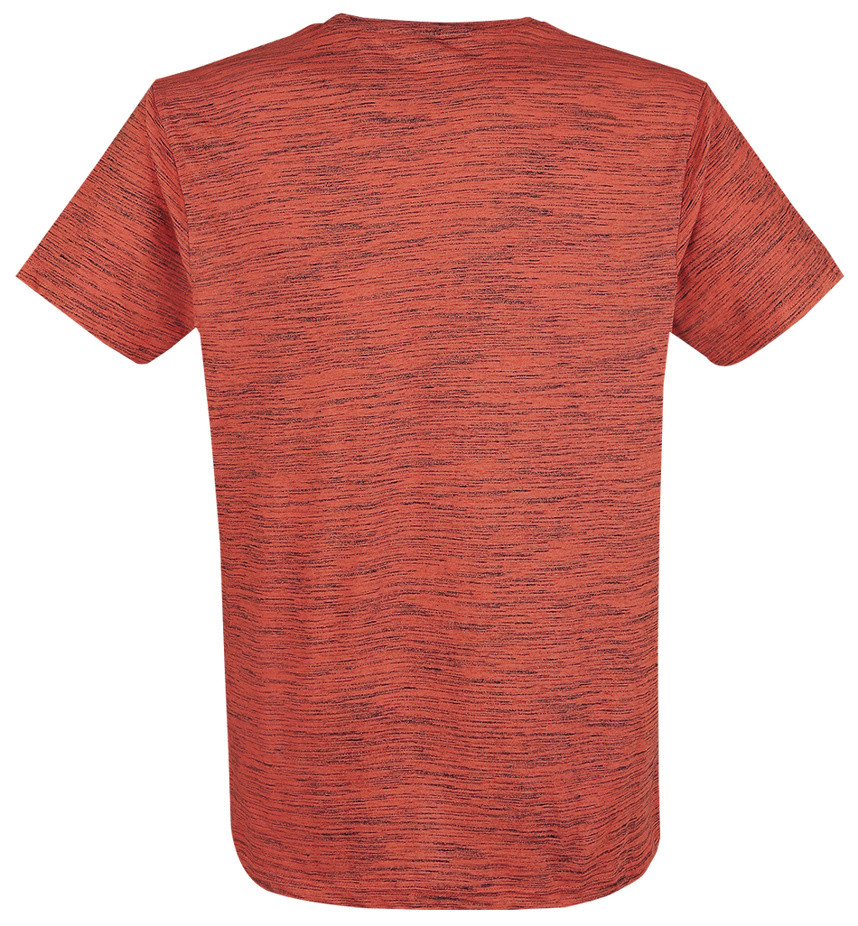 T-Shirt Manches courtes  de Lonsdale London - Gargrave - S à XL - pour Homme - orange/noir - Lonsdale London - View 2