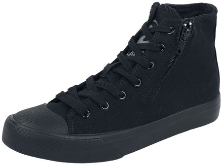 Baskets hautes  de Black Premium by EMP - Walk The Line - EU39 à EU47 - pour Unisexe - noir - Black Premium by EMP