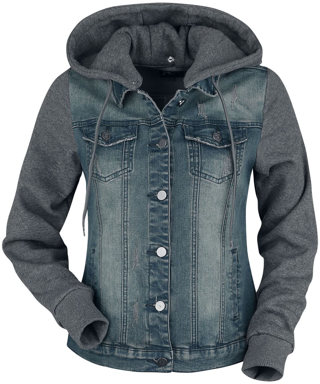 Veste en Jean  de RED by EMP - Denim Soul - S à 5XL - pour Femme - bleu/gris - RED by EMP